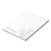 Magnolia sketch ノートパッド (回転)