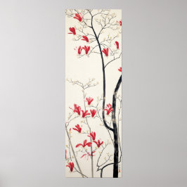 Magnolia Tree by Kobayashi Kokeiヴィンテージ自然 ポスター