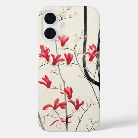 Magnolia Tree by Kobayashi Kokeiヴィンテージ自然 Case-Mate iPhoneケース (裏面)