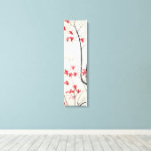 Magnolia Tree by Kobayashi Kokei, 日本の Art キャンバスプリント (インサイチュ (ウッドフロア))