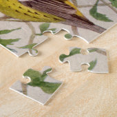 Magnolia Warbler Painting by Louis Agassiz Fuentes ジグソーパズル (側面)