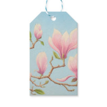 Magnolias in開花、ウィズリー・ガーデンズ、サリー、パステル