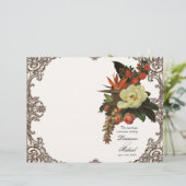 Magnolias n Bird of Paradise -結婚式 プログラム (スタンド正面)