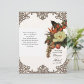 Magnolias n Bird of Paradise -結婚式 プログラム (スタンド正面)