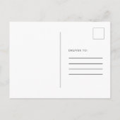 Magnolias Pink Roses金ゴールドフレーム保存日 ポストカード (裏面)