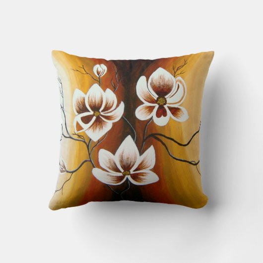 Magnolien, Acryl - クッション (裏面)