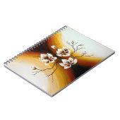 Magnolien, Acryl -  ノートブック (左側)