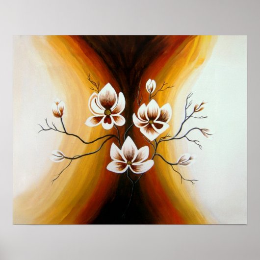 Magnolien, Acryl - ポスター (正面)