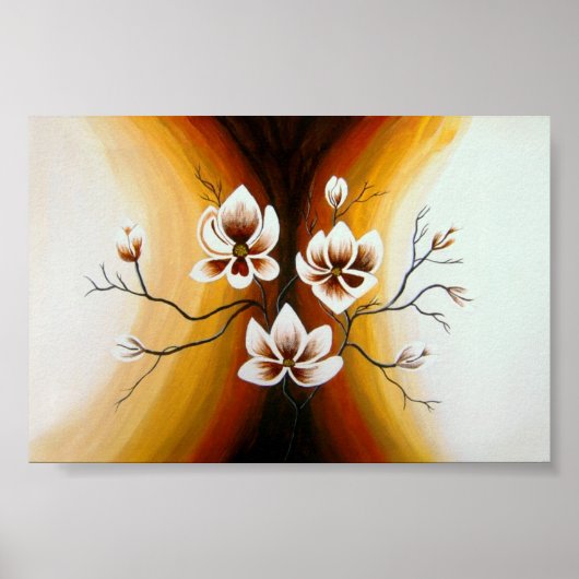 Magnolien, Acryl - ポスター (正面)