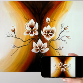 Magnolien, Acryl -  ポスター