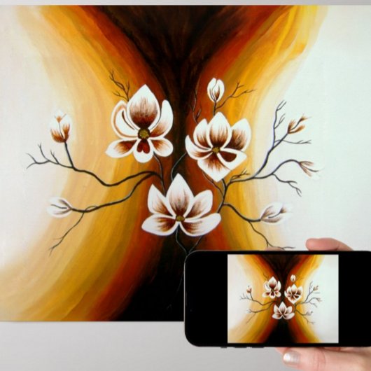 Magnolien, Acryl -  ポスター