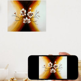 Magnolien, Acryl -  ポスター