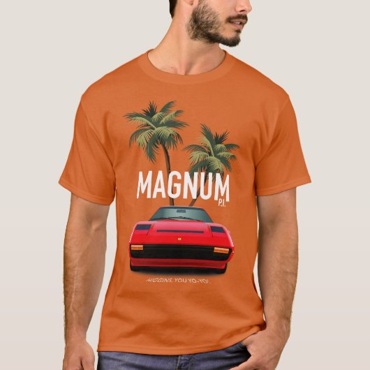 Magnum TVシリーズ Tシャツ (正面)