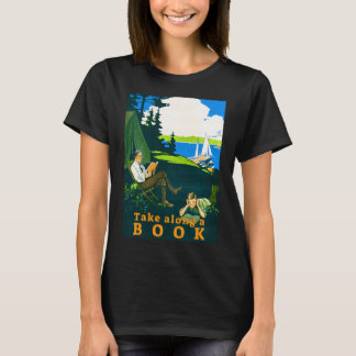 Magnus Norstad 1910年代の本を持っていく Tシャツ