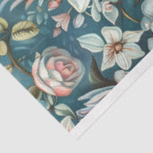 Magpieヴィンテージフローラバックグラウンド分離 薄葉紙 (詳細)