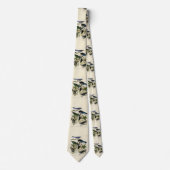 Magpie Jays & Nutcracker Audubon Birds of America ネクタイ (正面)