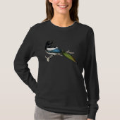 Magpie  Magpie Bird Ornithology Tシャツ (正面)