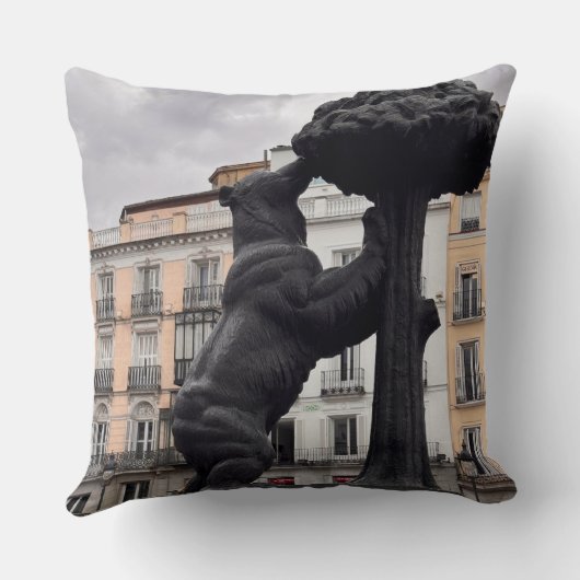 Magroño bear  クッション (裏面)