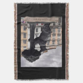 Magroño bear スローブランケット (正面縦)