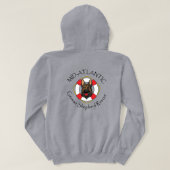 MAGSRフード付きスウェットシャツ汗 パーカ (デザイン裏面)