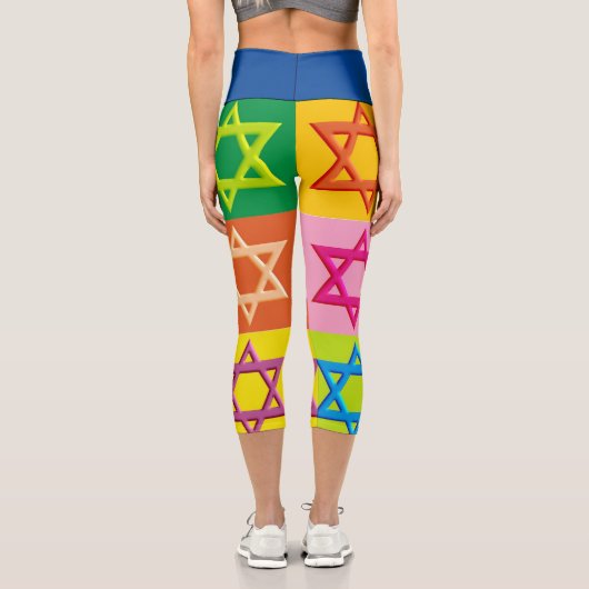 Maguen David Pop ARt カプリレギンス (裏面)