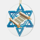 Maguen David Torah セラミックオーナメント (左)