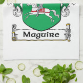 Maguireの家紋 キッチンタオル (折り畳み)