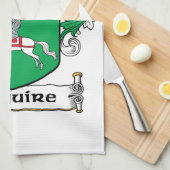 Maguireの家紋 キッチンタオル (四つ折り)