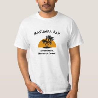 Magumbeのバー-軽いティー Tシャツ