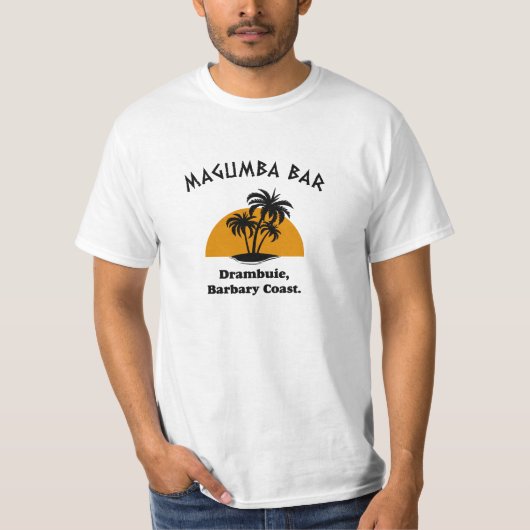 Magumbeのバー-軽いティー Tシャツ (正面)