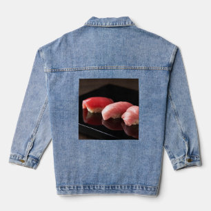 Maguro Reflection – Silent Luxury on Denim デニムジャケット