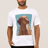MagyarのVizsla犬 Tシャツ (正面)