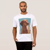 MagyarのVizsla犬 Tシャツ (正面フル)