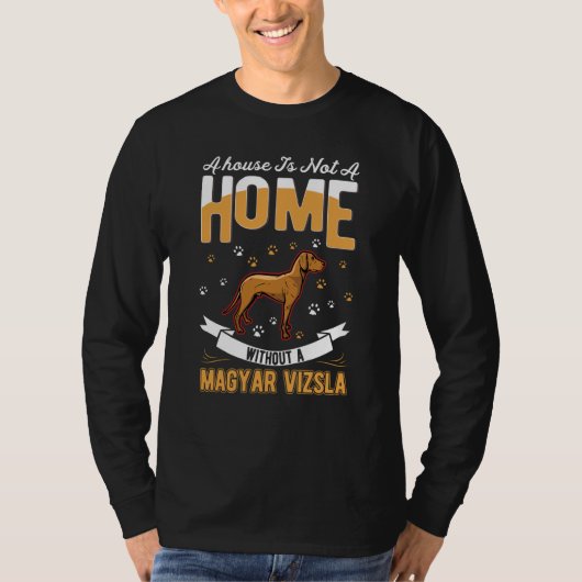Magyar Vizsla Home Hungarian Vizssla Tシャツ (正面)