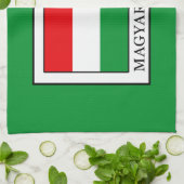 Magyarorszag キッチンタオル (折り畳み)