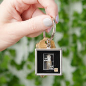 Mahのおなかに幸せのがあります キーホルダー (手)