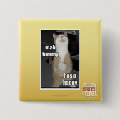 Mahのおなかに幸せのがあります 缶バッジ (正面)