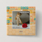 mahのタンゴを練習するIz 缶バッジ (正面)