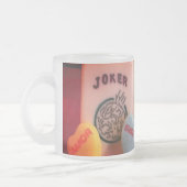 MahのJonggによって曇らされるマグ フロストグラスマグカップ (左)