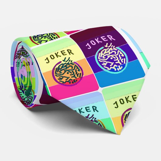 MahのJonggによって着色されるジョーカーのネクタイ ネクタイ (ロール)