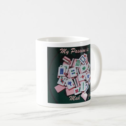 mahのjonggのマグの原稿 コーヒーマグカップ (正面右)