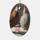 Mah Chikkens セラミックオーナメント (左)