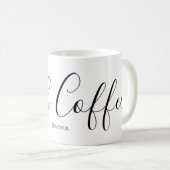 Mah Coffee おもしろい オリジナル 麻雀 スクリプト コーヒーマグカップ (正面右)