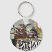 Mah coza,グラフィティ,スペイン キーホルダー (正面)