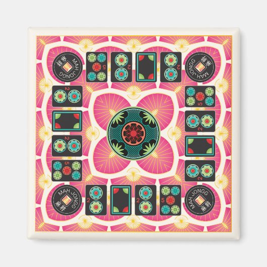 Mah Joggファン2025磁石 マグネット (正面)