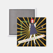 Mah Joggマイクドロップマグネット マグネット (正面/裏面)