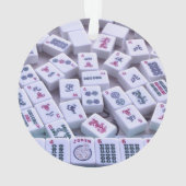 Mah Jongのクリスマスのオーナメント オーナメント (裏面)