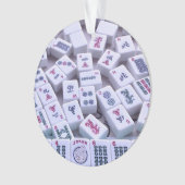 Mah Jongのクリスマスのオーナメント オーナメント (正面)