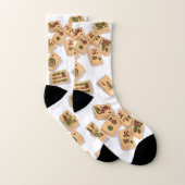 Mah Jongのタイルのソックス! ソックス (ペア)