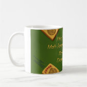 Mah Jongの願い コーヒーマグカップ (左)